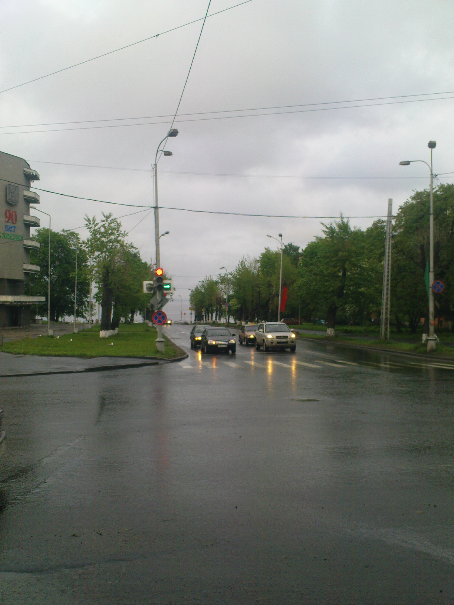 Проспект Ленина. Петрозаводск. Июнь 2010 года. Фото: А.Хохлов